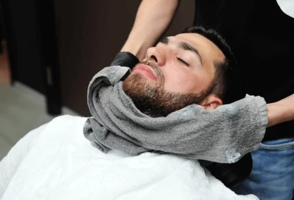 Beard Trim, Line-Up · Hot Towel Shave